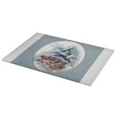 Jack Russell Terrier Christmas Schneidebrett (Ecke)