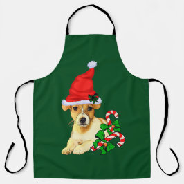 Jack Russell Terrier Christmas Schürze
