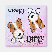 Jack Russell Terrier Dishwasher Magnet (Vorne)