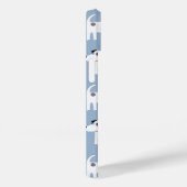 Jack Russell Terrier Dog Blue Case-Mate iPhone Hülle (Rückseite / Rechts)