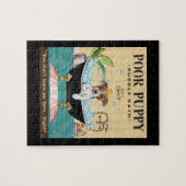Jack Russell Terrier Dog Bubble Bath Puzzle (Horizontal)