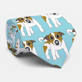 Jack Russell Terrier Dog Design Krawatte