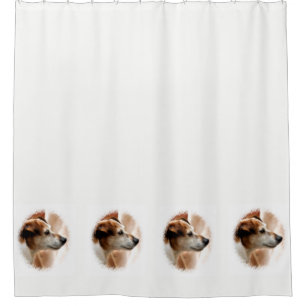 JACK RUSSELL TERRIER DOG DUSCHVORHANG