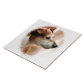 JACK RUSSELL TERRIER DOG FLIESE (Seite)
