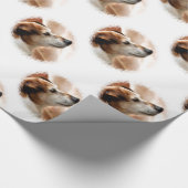 JACK RUSSELL TERRIER DOG GESCHENKPAPIER (Ecke)
