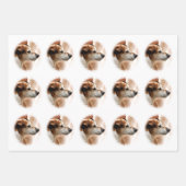 JACK RUSSELL TERRIER DOG GESCHENKPAPIER SET (Vorderseite 3)