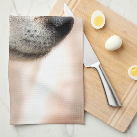 JACK RUSSELL TERRIER DOG HANDTUCH (Viertel Falte)