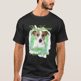 Jack Russell Terrier Dog I Love You T-Shirt