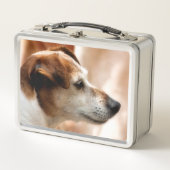 JACK RUSSELL TERRIER DOG METALL LUNCH BOX (Vorderseite)