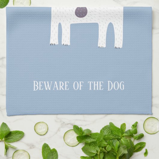 Jack Russell Terrier Dog Personalisiert Geschirrtuch (Gefaltet)