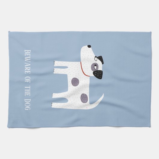 Jack Russell Terrier Dog Personalisiert Geschirrtuch (Horizontal)