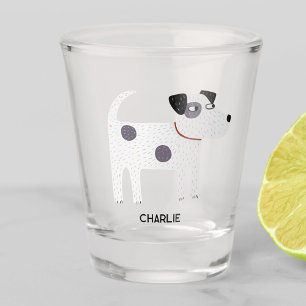 Jack Russell Terrier Dog Personalisiert Schnapsglas