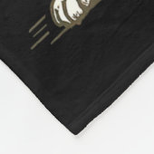 Jack Russell Terrier Dog Playing Guitar Rocker Gui Fleecedecke (Ecke)