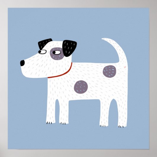 Jack Russell Terrier Dog Poster (Vorne)