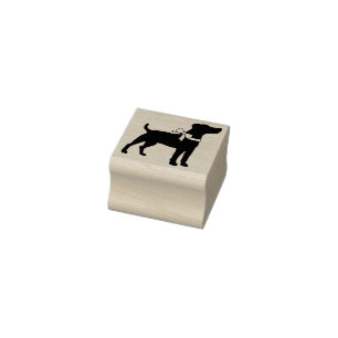 Jack Russell Terrier Dog Puppy Gummistempel
