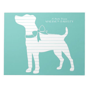 Jack Russell Terrier Dog Puppy Notizblock
