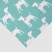 Jack Russell Terrier Dog Puppy Seidenpapier (Detail)