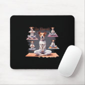 Jack Russell Terrier Dog Zen Moments mit Jack Rus Mousepad (Mit Mouse)