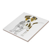 Jack Russell Terrier Fliese (Seite)