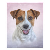 Jack Russell Terrier Fotodruck (Vorne)