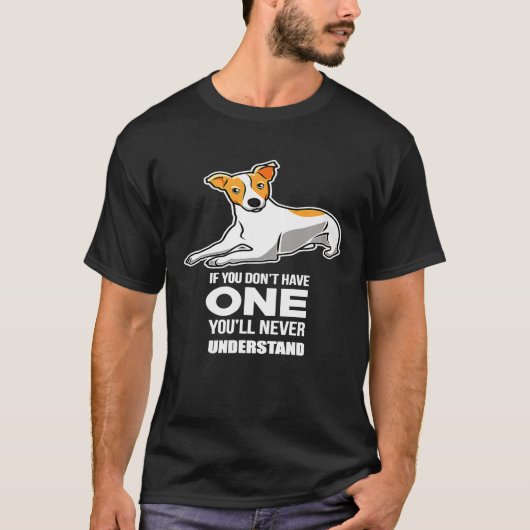 Jack Russell Terrier Fun Terrier Dog T-Shirt (Vorderseite)