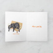 Jack Russell Terrier Geburtstagskarte Karte (Innenseite)