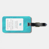 Jack Russell Terrier Gepäcktag Gepäckanhänger (Rückseite horizontal)