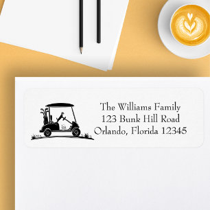 Jack Russell Terrier Golf Cart Rücksendeadresse