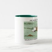 Jack-Russell-Terrier-grabende Tasse (Mittel)