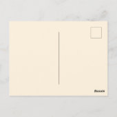 Jack Russell Terrier Happy Birthday Editable Postkarte (Rückseite)