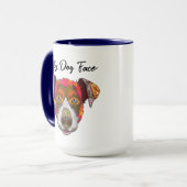 Jack Russell Terrier hässlicher Hund Tasse (Vorderseite Links)