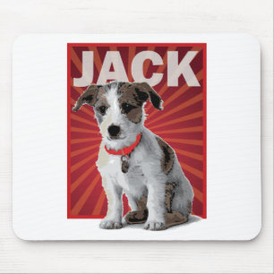 Jack-Russell-Terrier-Haustier-Inhaber Mousepad