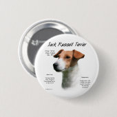 Jack Russell Terrier History Button (Vorne & Hinten)