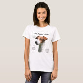 Jack Russell Terrier History T-Shirt (Vorne ganz)