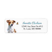 Jack Russell Terrier Hund Schmetterling Wunder (Vorne)