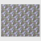 JACK-RUSSELL-TERRIER-HUNDEverpackungs-PAPIER Geschenkpapier (Flach)