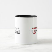 Jack Russell Terrier (I Liebe) Tasse (Zentrum)
