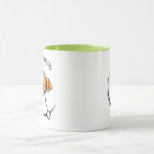 Jack Russell Terrier IAAM Off-Leash Art™ Tasse (Zentrum)