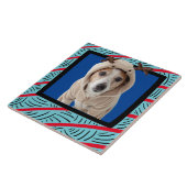 Jack Russell Terrier - individueller Foto-Rahmen Fliese (Seite)