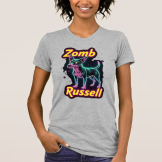 Jack Russell Terrier JRT Zombie Hund Halloween Ess T-Shirt