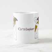 Jack Russell Terrier Jumbo-Tasse (Vorderseite)