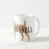 Jack-Russell-Terrier Kaffeetasse (VorderseiteRechts)