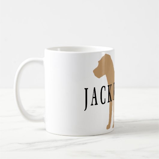 Jack-Russell-Terrier Kaffeetasse (Links)