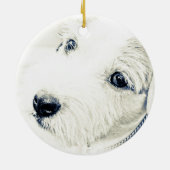 Jack-Russell-Terrier Keramikornament (Hinten)