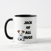 Jack Russell Terrier KiniArt Tasse (Links)