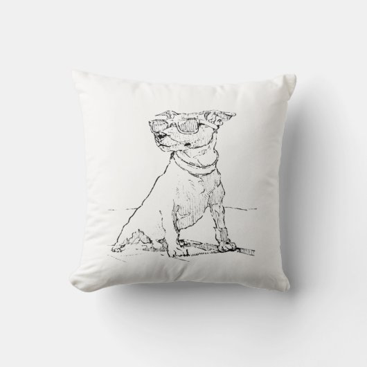 Jack Russell Terrier Kissen (Vorderseite)