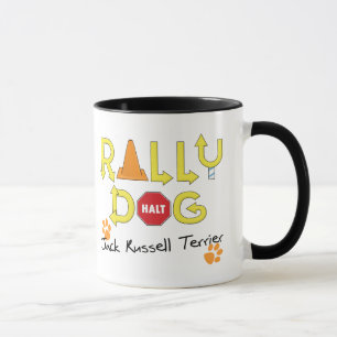 Jack-Russell-Terrier-Kundgebungs-Hund Tasse