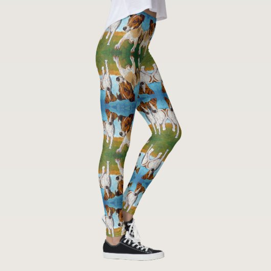 Jack-Russell-Terrier Leggings (Rechts)