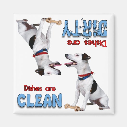 Jack Russell Terrier Lover Geschirrspüler Magnet (Vorne)