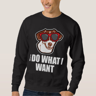 Jack-Russell-Terrier-lustiges Hundegeschenk Sweatshirt